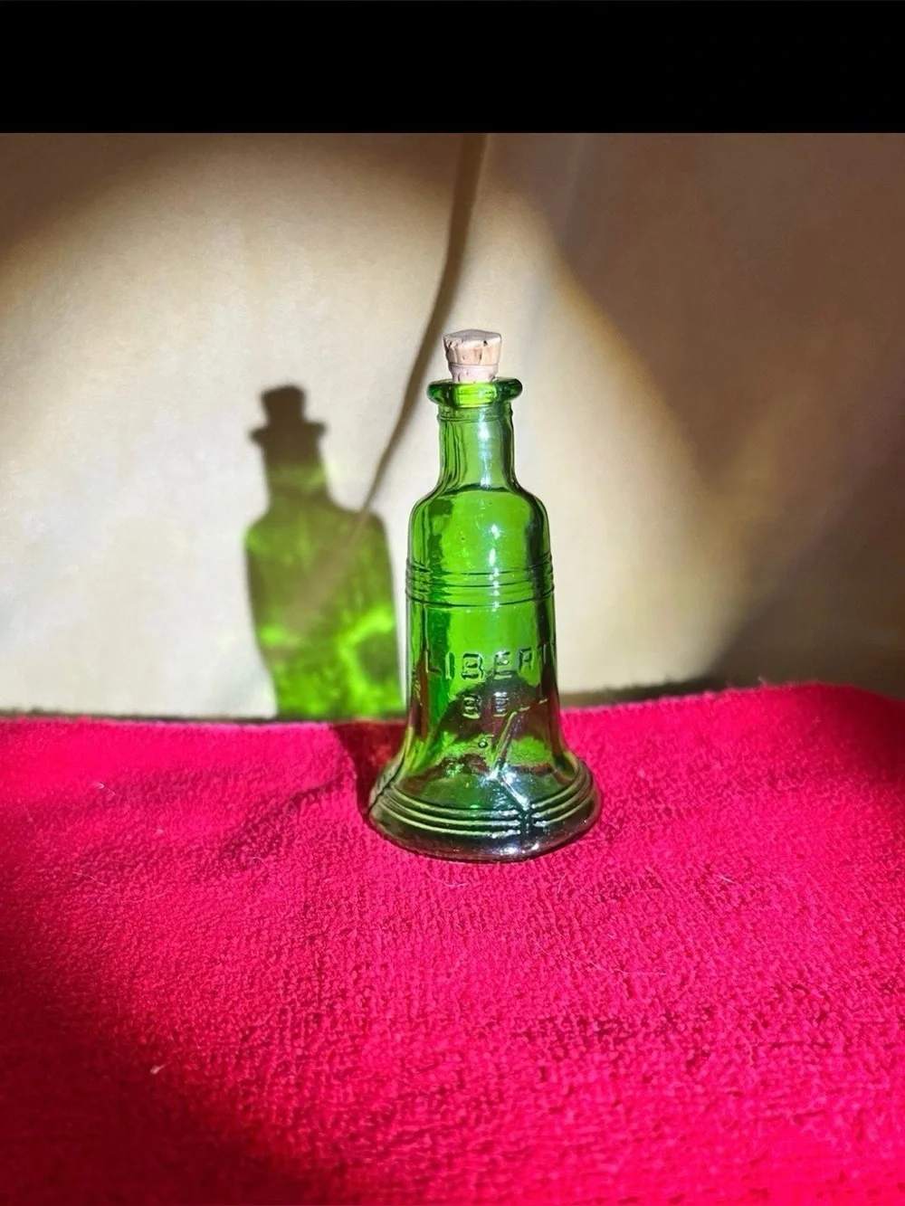 Vintage Liberty Bell Bitters Bottle